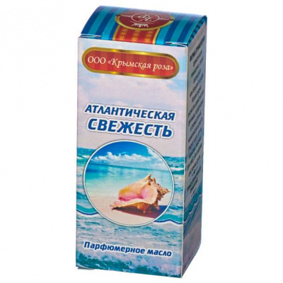 Парфюмерное масло Атлантическая свежесть Крымская роза