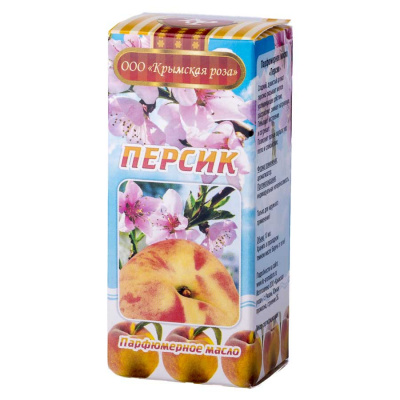 Парфюмерное масло Персик Крымская роза