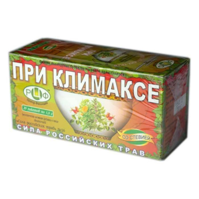 Чай при климаксе российские травы