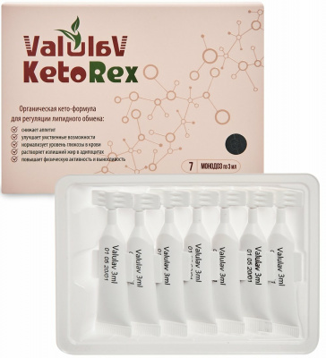 ValulaV KetoRex для нормализации липидного обмена