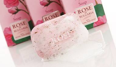 Натуральное косметическое мыло Роза Болгарии