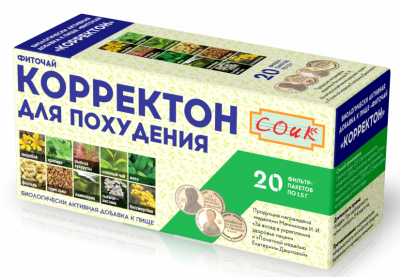 Корректон чай для похудения - купить по низкой цене: фитоаптека Био-Профи
