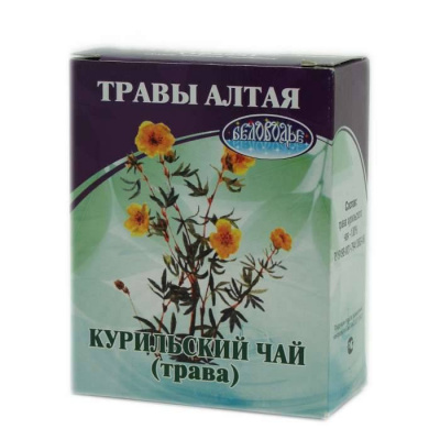 Курильский чай трава лапчатка кустарниковая Беловодье