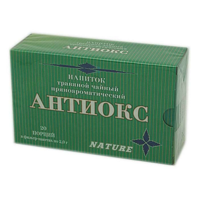 Антиокс напиток травяной чайный пряноароматический